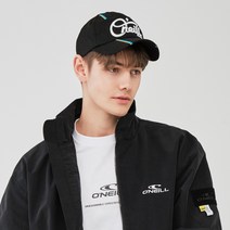 [오닐] [모델착장] 공용 워런 볼캡 OUACL1611-199, BLACK, 056