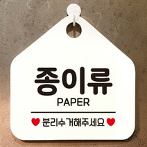 [바보사랑] 오픈 실내 금연 사무실 포맥스 안내판 팻말 문패 표지판 제작 298종이류분리수, 옵션1:298종이류분리수거 / 옵션2:블랙판+문구화이트