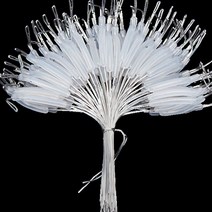 실리콘 후크 스플리터 서브 라인 스플리터 투명 낚시용품 채비 낚시장비, 투명대 50개1다발, 50개