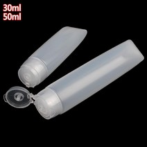 화장품 초음파겔 팩 소분 50 ml 5개 휴대용 튜브 크림공병 화장품튜브 튜브통 비누통, 30ml