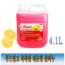 핸드워시 4L 리필 버블 물비누 거품비누 업소용 손세정제 고급 거품비누 htm-911A, 오릭스 물비누