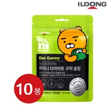 일동제약 마이니 다이어트 구미슬림(라이언) 12구미 x 10봉, 단품