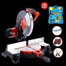 슬라이딩 고속 각도 절단기 타일 컷팅기 도로 전산볼트 환봉 인치 전기 톱 목공 컷 도, 럭셔리 1031빨강 100톱니 목공 톱날, 1개