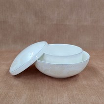 한국도자기 화이트부케 1인 단반