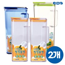 코멕스 클로켄 청정물병 2개세트 트라이탄 대용량, 06.클로켄 청정물병 2.3L 그린 X 2개