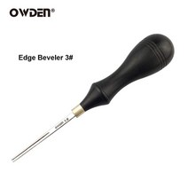 OWDEN 가죽 가장자리 베벨 도구 스카이빙 전문가용 모따기, 03 03