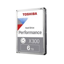 도시바 X300 HDWR460 데스크탑 하드디스크, 6TB