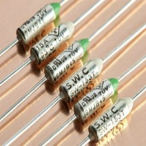 [센서천국] Thermal Fuse 온도퓨즈 써멀퓨즈 SW-1 시리즈 SW-129T 128℃ 10개세트, 10개