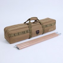 뉴조이캠핑 폴대가방 스트링 스토퍼 수납 길쭉한 타프 텐트 케이스 슬라이드, 폴대가방 코요테탄