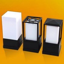 인테리어 문주등 테라스등 가로등 정원등 사각 테크등 야외조명 인테리어조명, 문주등(창호형)80mm