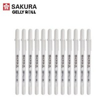 사쿠라 겔리롤 젤펜 화이트 1.0mm 1타(12개입)