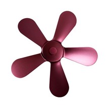 무동력 에코팬 팬 난로 캠핑 용 에코 써큘레이터 화목 공기순환기 가정용 나무 난로 벽난로 팬 거실 열 구동 겨울 알루미늄 에너지 절약 버너 저소음 따뜻한 블레이드, d