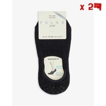 FALKE Step cotton blend socks 3000 Black EUR 37 38 팔케 스텝 코튼 블렌드 양말 3000 블랙 37-38사이즈 2팩