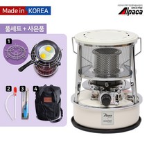 알파카 캠핑난로 석유난로 등유난로 심지난로 DS-231S아이보리 풀세트(정품가방+상판안전망+자바라+점화기) 국내생산, DS-231S아이보리 풀세트