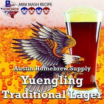 Austin Homebrew Clone Recipe Yuengling Traditional Lager (1C) - MINI MASH, 1