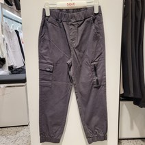 [소이] NC인천점 #23년 봄신상#차콜 카고 조거 밴딩 면바지
