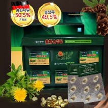 경남제약 홍화씨유 소나무 솔잎 송침유 500mg 120캡슐