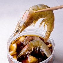 오마카세 셰프의 당일 생산 당일 발송 국산 간장새우장, 깐새우장매콤한맛1kg