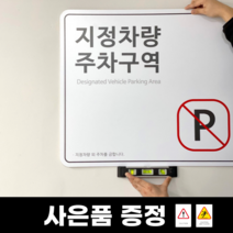 지정주차 외부차량 주차금지 표지판, 외부차량(옐로우)