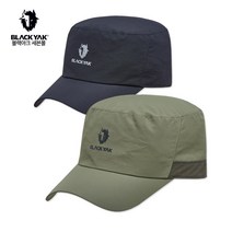 블랙야크 등산모자 공군모 (공용) 쿨맥스 시원한 간절기 기능성모자, KHAKI, 58