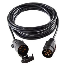 카고트레일러 캠핑 미니 카고트레일러 6.5M 트레일러 연장 코드 12V 7Pin 포함 N 형 플러그 소켓 캐러밴 RV, 한개옵션0