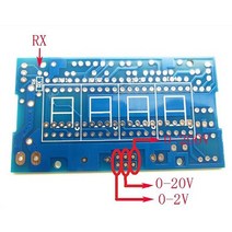 두께측정기 전압계 DIY 키트 부품 ICL7107 미터 헤드 디지털 전압계 부품, 01 빨간