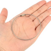 다용도 와이어 키 열쇠 체인 로프 줄 고리 1P 5종 택1, 200mm