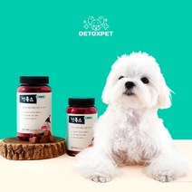 멍톡스(대용량3개월) 강아지 관절영양제 디톡스 변냄새 감소 FDA 승인 40%할인, 멍톡스 2개(대용량6개월)