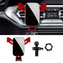 자동차 휴대폰 홀더 에어 벤트 마운트 클립 중력 스탠드 모바일 BMW 미니 쿠퍼 컨트리맨 클럽맨 R55 F54 1, 01 Universal red