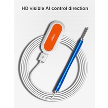 리지드내시경 카메라3.9mm 3MP USB/ WIFI Earpick 내시경 CMOS Borescope 귀지 리무버 HD 클리너 검사 귀, 02 WIFI