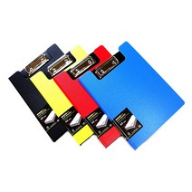 포밍 레포트화일 3 Layer 발포원단 크립보드 영수증철 계산서철 전표철 A5, 노랑