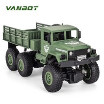 VANBOT 1:18 스케일 오프로드 밀리터리 군용 트럭 RC카 Q69 품질보증 1년, 군용트럭