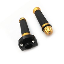 조정 가능한 쌍 핸들 바 알루미늄 합금 핸드 그립 자전거 키트 그립 가방 패키지의 미끄러운 증거 바 그립, 03호