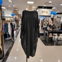 보니스팍스 와끼 프린트 배색 저지 원피스_BY18OP060