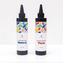 200g UV LED레진 대용량 고투명 네일 & 공예용 레진아트, 저점도 200g