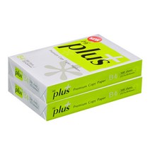 [더블에이] 하이플러스 B4 복사용지(B4용지) 75g 1000매(500매 2권), 상세 설명 참조