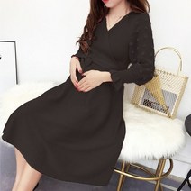 임부복 원피스 빅 스몰 사이즈 모유 수유 출산 임신 니트 출산 임신 여성을위한 임신 옷 vestido embarazada 출산 가을 봄 착용 s m l xl 2xl