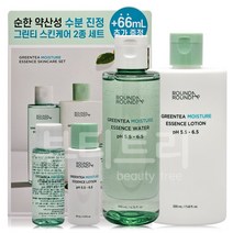 라운드어라운드 그린티 약산성 스킨케어 2종 세트, 1세트