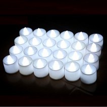 아트앤허그 LED 티라이트 전자초, 24개입