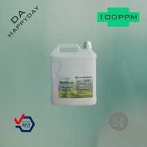손소독제 만들기 순수 이산화염소수 살균소독 병원 치과 요양원 소독 악취제거 만나오투 5L 20L