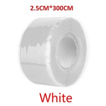 실리콘 실란트 1Pc 방수 자기 융합 실리콘 테이프 수리 누출 인감 홈 부품 본딩 와이어, 한개옵션0