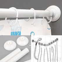 코너샤워봉 샤워커튼봉 ㄱ자봉 ㄱ자커튼봉, 3단