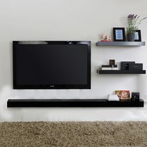 리올선반 M02 멜리사 벽선반 1200, 블랙오픈