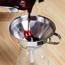 오슬로 스테인레스 퓨넬 깔때기, 실버 (일반형 퓨넬)