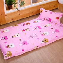 유아 요매트 어린이집매트 유아매트 방수요 방수매트 두께7cm 낮잠매트, 곰돌이핑크