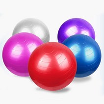 런웨이브 보급형 짐볼 55cm/펌프포함/벌크/요가/헬스/다이어트, 블루