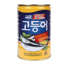 사조 고등어 통조림, 400g, 1개