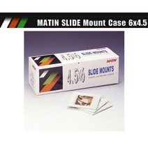 매틴 슬라이드 마운트 6X4.5 50매/6X45 슬라이드필름 마운트하는 케이스