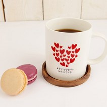 디자인아지트 주문제작 머그알러뷰 325ml, 화이트, 1개