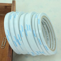 [로이리본포장] 크라운양면테잎 25m, 5mm, 1개